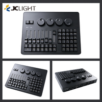 Console d'éclairage de scène compatible MA2 Command Wing 2048CH DMX512 USB pour GrandMA2 OnPC, 45 boutons, 8 faders, entièrement en aluminium