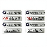 Autocollants de plaque signalétique en aluminium épais personnalisés de haute qualité, adhésif puissant, imperméable, étiquettes d'emballage électronique