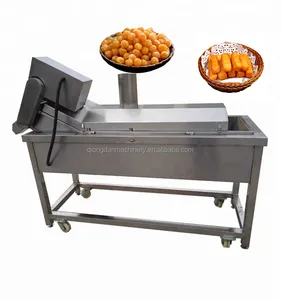 Friggitrice di pollo continua automatica da 100 kg/h friggitrice di patatine fritte tornado macchina per friggitrice di patate