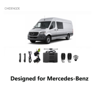 Kit de rétrofit pour démarrage sans clé par bouton-poussoir pour Mercedes Benz Sprinter avec verrouillage à distance et application optionnelle