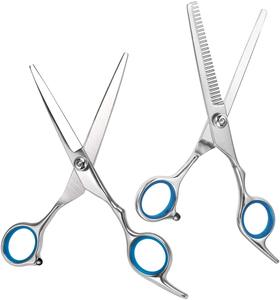 Professional Stainless Steel Hair Cutting Scissors Ergonomic Handle Hardness for Hairdressers Barbers - Product Image 1