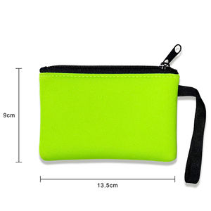 Monedero de Neopreno Personalizado con Logotipo, Mini, Portátil, para Viajes al Aire Libre, Impermeable, Resistente al Desgaste, con Cierre, para Mujer, para Guardar Monedas <span class=keywords><strong>y</strong></span> Llaves - Product Image 1