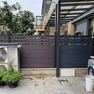 Paneles de Madera WPC con Certificación CE, Valla Ecológica de Diseño Listonado, Puertas de Enrejado, Gran Venta - Product Image 6