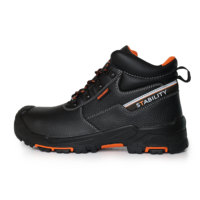 Chaussures de sécurité Rocklander imperméables certifiées CE, antistatiques, antidérapantes, avec embout en acier, en cuir véritable, pour usage en usine