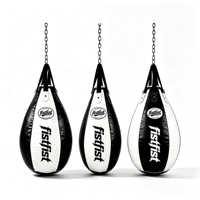Sac de frappe en cuir personnalisé de haute qualité avec logo, résistant aux explosions, 50kg-150kg, pour MMA, gym et fitness