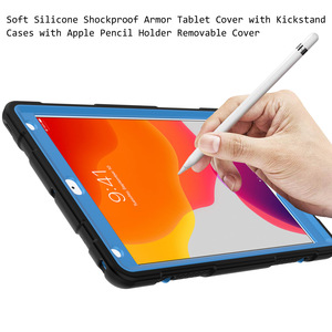 Ốp bảo vệ máy tính bảng 10.2 inch chống sốc Silicon nặng toàn thân có chân đế cho iPad 10 - Product Image 5