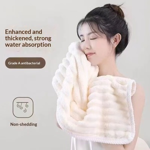 Serviette <span class=keywords><strong>de</strong></span> visage en microfibre unie, épaisse, à séchage rapide et absorbante, pour adultes, idéale pour la pêche, non adaptée au bain, pour étudiants en résidence universitaire - Product Image 1