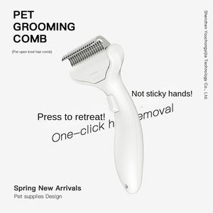 อุปกรณ์หวีขนสัตว์เลี้ยงห้องเบี่ยงเบน<span class=keywords><strong>ผม</strong></span>เพื่อป้องกัน<span class=keywords><strong>ผม</strong></span> flyaway. เครื่องมือต่อต้านการกัดกร่อนสำหรับ bichons. - Product Image 3