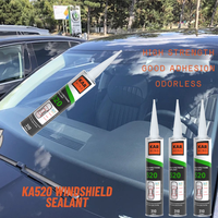 Sellador de Poliuretano de un Componente para Parabrisas, Adhesivo Automotriz de Secado Rápido para Vidrio de Automóvil, Fuerte Adhesión