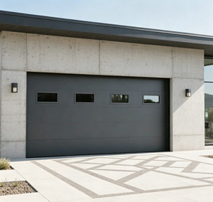 <span class=keywords><strong>Porte</strong></span> extérieure intelligente moderne très vendue - <span class=keywords><strong>Porte</strong></span> de <span class=keywords><strong>garage</strong></span> électrique automatique à bascule, en alliage d'aluminium avec surface en panneau sandwich - Product Image 1