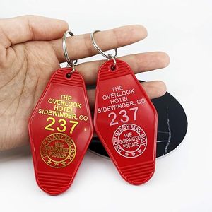 Wholesale Customized Logo Hotel Keychain Acrylic <b>Key</b> TagMotel Keychain Blank <b>Plastic</b> Keychain Customized Vintage Room Number <b>Tag</b> - Product Image 2