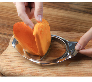 Couteau à mangue écologique – Outil de découpe de fruits pour la cuisine domestique, éplucheur et trancheur pour mangue et autres fruits - Product Image 2