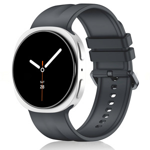 Cinturino in Silicone Liquido Ufficiale Win-Win Wholesale, Senza Spazi, con Estremità Curva per Samsung <span class=keywords><strong>Galaxy</strong></span> Watch 9 8 - Product Image 5