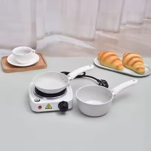 Mini bébé complémentaire alimentaire pot ensembles avec four électrique antiadhésif en alliage d'aluminium santé maison cuisson <span class=keywords><strong>ustensiles</strong></span> <span class=keywords><strong>de</strong></span> <span class=keywords><strong>cuisine</strong></span> - Product Image 6