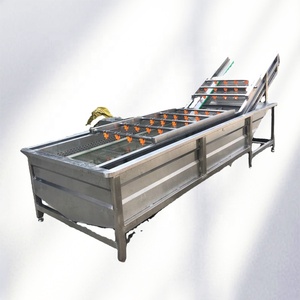 Máquina Automática para el Procesamiento de Frutas, Equipo de Línea de Limpieza, Secado y Clasificación, Máquina de Lavado de Vegetales con Burbujas de Aire - Product Image 1