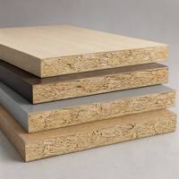 Panneau OSB mélaminé décoratif de haute qualité, grain de bois, imperméable, grade E1, 18 mm, pour armoire de cuisine