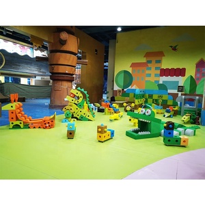 QiaoQiao Safe <span class=keywords><strong>Big</strong></span> Square Riesen schaum <span class=keywords><strong>EVA</strong></span> Bausteine Kinder Lernspiel zeug im Freien - Product Image 3