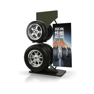 Tùy Chỉnh Cửa Hàng Bán Lẻ Pos Kim Loại Xe <span class=keywords><strong>Tire</strong></span> Hiển Thị Giá Ô Tô Xe <span class=keywords><strong>Tire</strong></span> <span class=keywords><strong>Display</strong></span> Đứng - Product Image 1