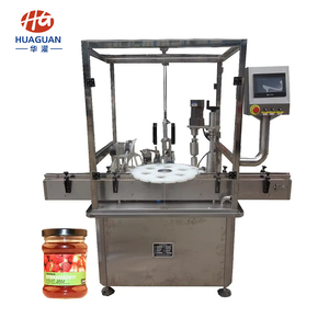 Máquina automática de llenado de tarros de miel Máquina de llenado y tapado de botellas de vidrio de 5-500ml para salsa de Chile para crema - Product Image 5