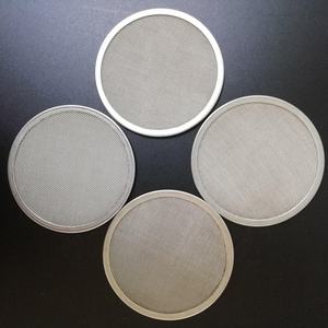 ที่กำหนดเองควา<span class=keywords><strong>ม</strong></span>แม่นยำสูงสแตนเลสขอบบรรจุลวดตาข่ายรอบแผ่นกรองหน้าจอ - Product Image 2