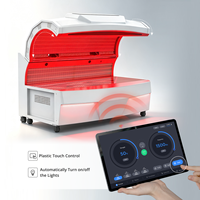 Capsule de luminothérapie professionnelle motorisée à lumière rouge pour le corps entier avec solutions OEM/ODM personnalisées 633nm 810nm 850nm 940nm