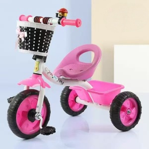 Triciclo para Niños de Fábrica, Nuevo Triciclo de Tres Ruedas para Niños, Bicicleta de Pedales para Bebés, Triciclo con Asiento y Pedales, Triciclo con Plataforma Elevada - Product Image 2