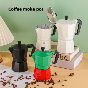 Cafetera de goteo para cold brew, utensilio de preparación de café, cafetera octogonal de aluminio engrosado, cafetera <span class=keywords><strong>moka</strong></span> - Product Image 4