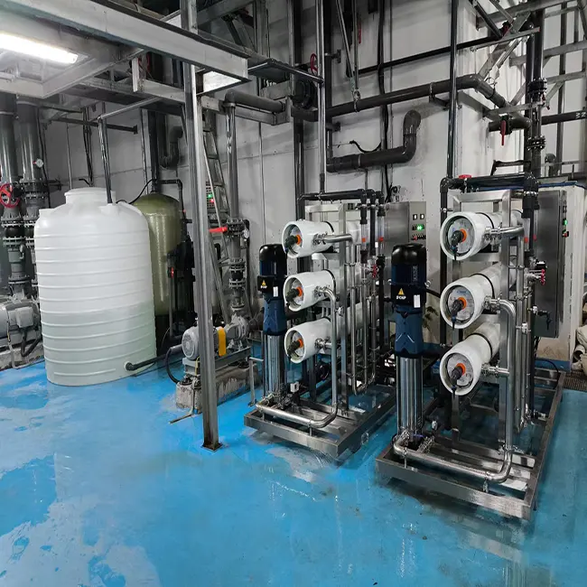 水族館で使用するRO EDIシステム水処理装置/2段階逆浸透水装置
