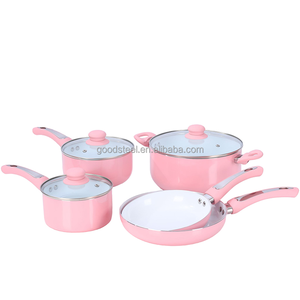 Ensemble d'ustensiles de cuisine antiadhésifs en <span class=keywords><strong>aluminium</strong></span> Poignées en bakélite résistantes à la chaleur avec <span class=keywords><strong>casserole</strong></span> et poêle à frire Ensemble de casseroles et ustensiles de cuisine en métal - Product Image 6