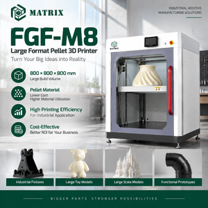 Imprimante 3D à Pellets FGF Économique pour Grands Modèles de Jouets et Applications Industrielles - Product Image 1
