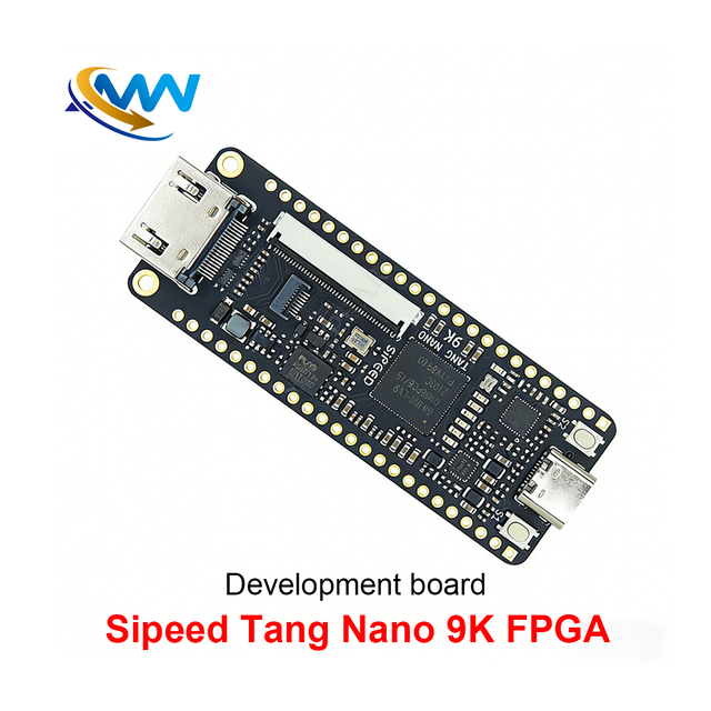 Sipeed Tang Nano 9K FPGA Development Kit High Cloud GW1NR-9 RISC-V RV for Interface 8640 LUT4 64M PSRAM Board Classroom