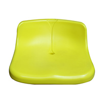 Sièges en plastique HDPE de production en usine Stade à dossier moyen pour chaise de sport en plastique