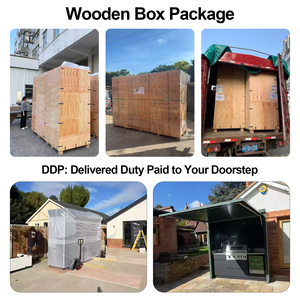 <span class=keywords><strong>Cucina</strong></span> Esterna Personalizzata in Acciaio Inossidabile con Tettoia, Pod <span class=keywords><strong>Cucina</strong></span> da Giardino Senza Formaldeide, Pod BBQ Antiruggine per Patio con Lavello - Product Image 4