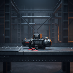 <strong>Electric</strong> <strong>12V</strong> DC 1200W Steel Wire Rope <strong>Winch</strong> (6mm 10m Lifting Height D-Ring End)-13500LBS Capacity Auto/Boat/ATV/UTV/Cranes 4-9m - Product Image 2