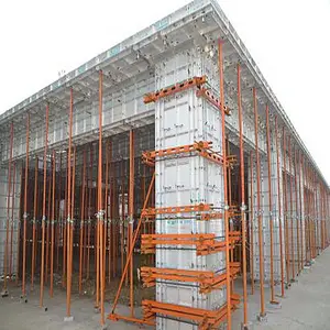 Hubei Adto Aluminium Metalen Paneel Constructie Bekistingssysteem Voor Betonnen Huis Dakbedekking, Plaat, Kolom, Pijler