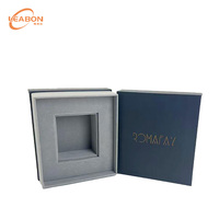 Boîte en carton rigide avec tiroir coulissant, doublure en mousse EVA, gaufrage UV, boîte cadeau pour montre, collier, boucles d'oreilles, bagues, bijoux