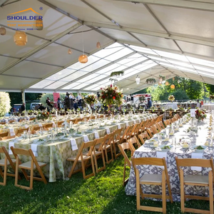 Tentes <span class=keywords><strong>de</strong></span> mariage temporaires <span class=keywords><strong>Tente</strong></span> d'événement enduite <span class=keywords><strong>de</strong></span> PVC transparente durable avec décor personnalisé <span class=keywords><strong>de</strong></span> 200 places pour la <span class=keywords><strong>réception</strong></span> <span class=keywords><strong>de</strong></span> restaurant <span class=keywords><strong>de</strong></span> fête - Product Image 3