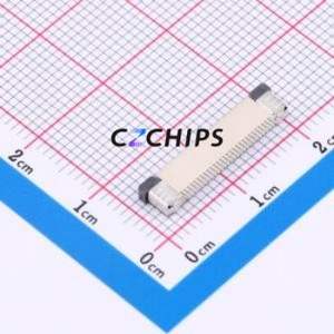 FPC-0.5AX-28PWCR-H20 FFC/FPC Connector SMD,P=0.5mm,Horizontal Mount Connector Drawer Type Bottom Contact 28P 0.5mm - Product Image 2