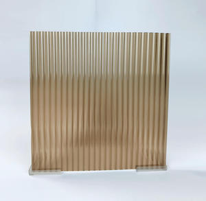 Vidrio Estampado Transparente de 4mm 5mm de Fábrica China, con Patrones de Flor de Néfrita, Nashji, Wanji y Mayflower, para Decoración y Ventanas - Product Image 6