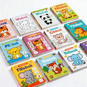 พิมพ์หนังสือเรื่องราวสำหรับเด็กสีสันสดใส ปกอ่อน พร้อมภาพวาดเพื่อการศึกษา หนังสือระบายสีสำหรับเด็กและผู้ใหญ่ - Product Image 1