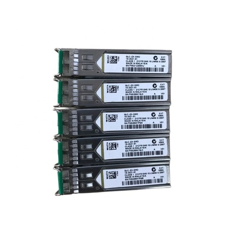 1000BASE-ZX SFP transceiver module SMF 1550nm  DOM GLC-ZX-SMD