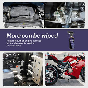 NIKELIANG 500ml Dégraissant moteur de voiture violet hautement efficace Nettoyant pH neutre Faible odeur Agent de nettoyage de surface Durée de conservation de 5 ans - Product Image 6