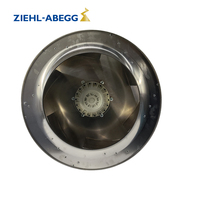 Ventilateur centrifuge à haut débit d'air Ziehl-abegg RH63M-6DK.6N.1R 130157 à haute efficacité, technologie AC avancée, pour les unités HVAC, ventilateur AHU