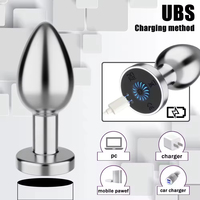 Best-seller - Vibromasseur anal télécommandé - Stimulation de la prostate - Vibromasseur anal de grande taille - Jouet sexuel anal pour homme et femme