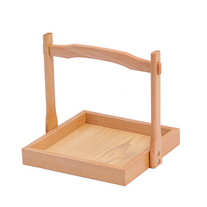 Solid Wood Serving <b>Trays</b> Rectangular Beechwood Multi Size For Hotel Home <b>Dinner</b> Plates Fruit Plates - Product Image 5
