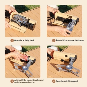 La Popular Estufa <span class=keywords><strong>de</strong></span> Camping Portátil <span class=keywords><strong>de</strong></span> <span class=keywords><strong>Butano</strong></span> Plegable <span class=keywords><strong>para</strong></span> Cocinar Manualmente, Adecuada <span class=keywords><strong>para</strong></span> Picnics al Aire Libre en 2026 - Product Image 2