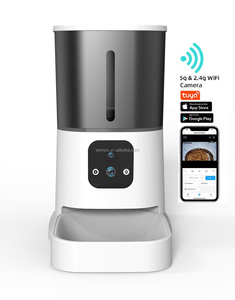 WINNOX akıllı besleme programı kedi besleyici WiFi App otomatik Pet gıda dağıtıcı zamanlayıcı ile kediler köpekler için günde 10 öğün kadar - Product Image 5