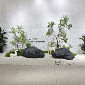 Ornamenti da <span class=keywords><strong>Giardino</strong></span> in Resina di Alta Qualità, Roccia Artificiale, Pietra Montana Impermeabile, Facile da Installare, <span class=keywords><strong>per</strong></span> Interni/Esterni, Hotel, Arte Commerciale - Product Image 6