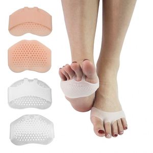 Silicone Honeycomb Forefoot Pads for High Heels, Breathable Metatarsal <b>Cushions</b>, Shock Absorbing Gel Half Insoles for Women - Product Image 1