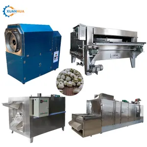 Factory direct sales dry fruit roasting equipment industrial drum peanut roaster machine